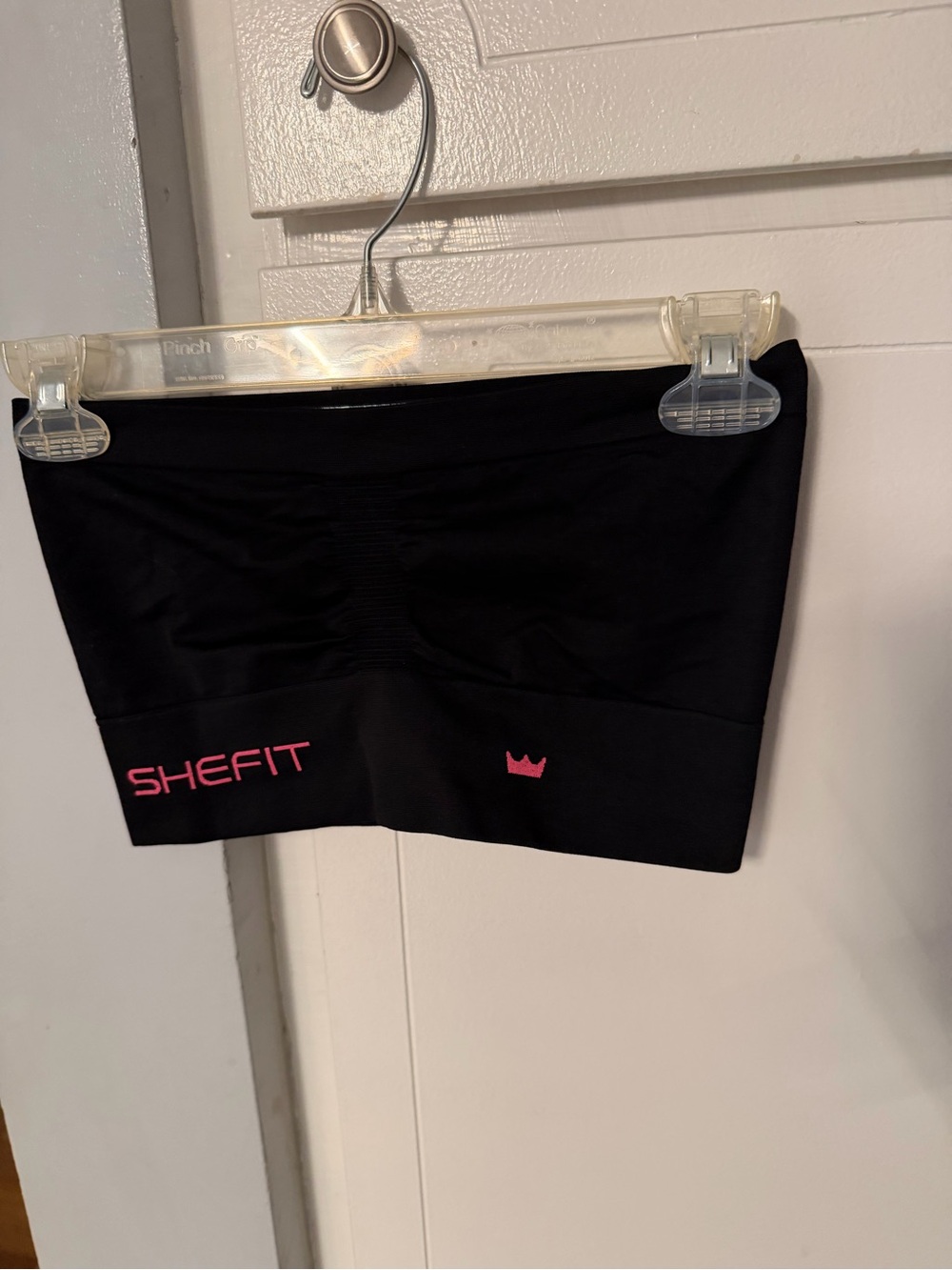 SheFit Black Seamless Performance with bra Pink Logo